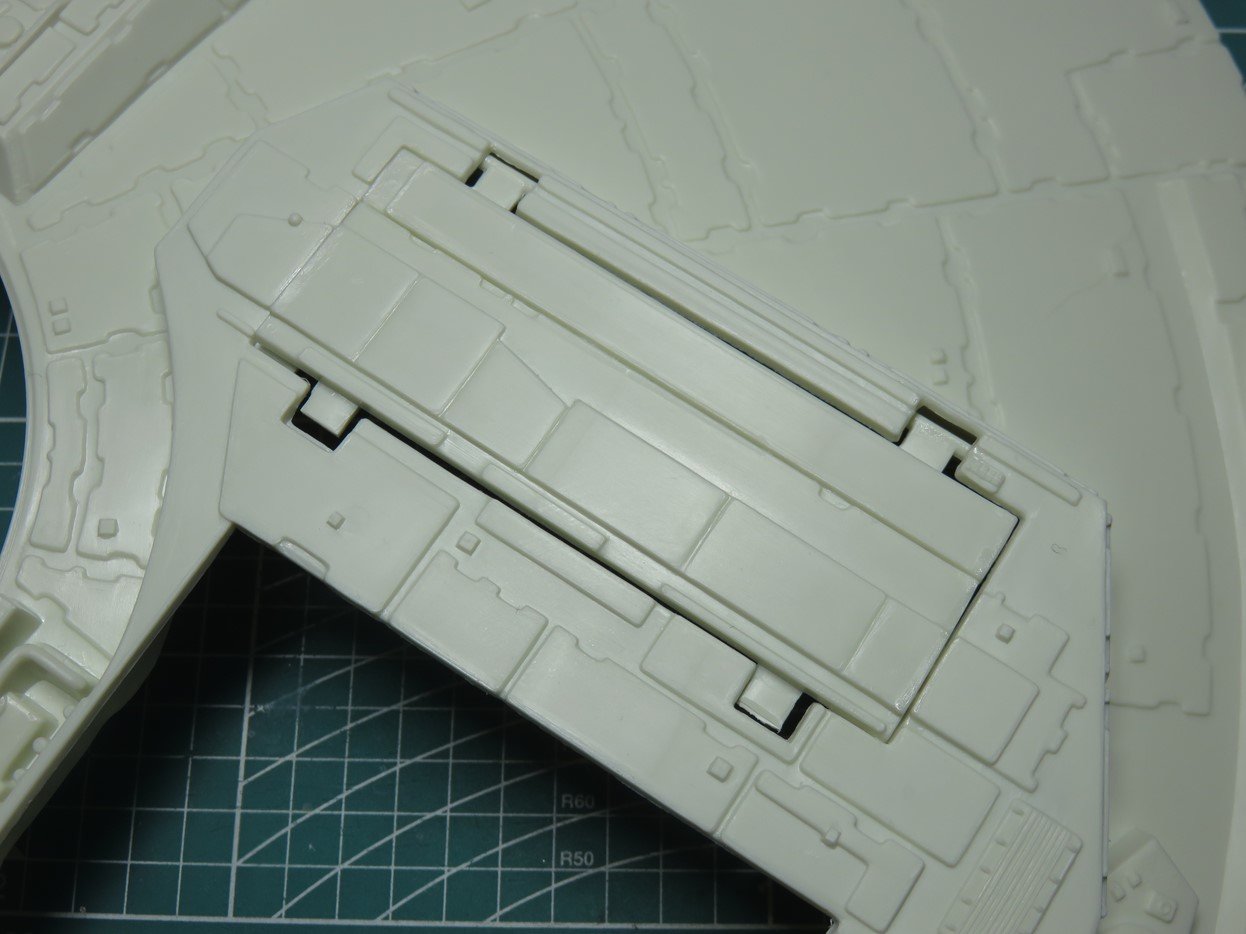 Attached Glued Doors to Model