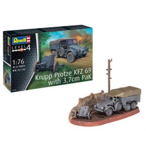 Revell Krupp Protze KFZ 69 with 3.7cm Pak 1/76 Scale 03344