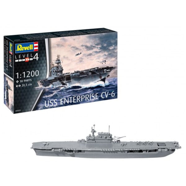 Revell USS Enterprise CV-6 1/200 Scale 05824