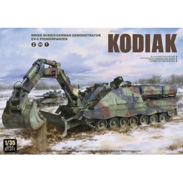 Border Model Kodiak Swiss Series German Demonstration 1/35 Scale BT-011