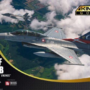 Kinetic RDAF F-16B Press to Test Vikings 1/48 Scale K48159