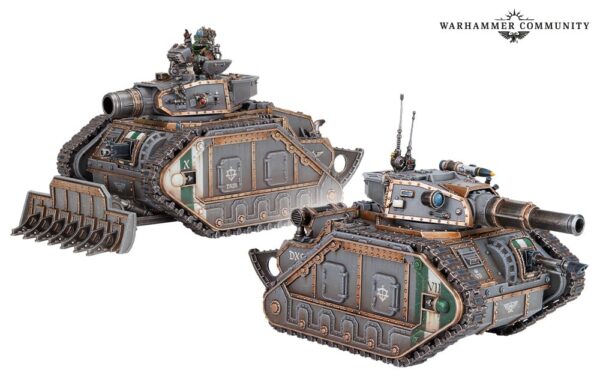 Warhammer The Horus Heresy Solar Auxilia Leman Russ Tanks