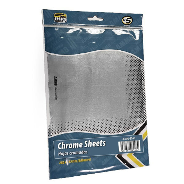 Ammo by Mig Chrome Sheets 280x195 mm AMIG8248