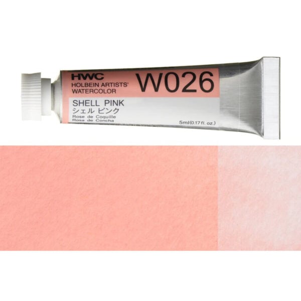 Holbein Artist Watercolour Shell Pink 5ml W026A