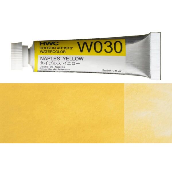 Holbein Artist Watercolour Naples Yellow 5ml W030A