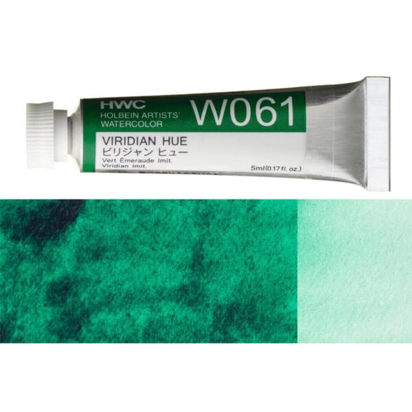 Holbein Artist Watercolour Viridian Hue 5ml W061A