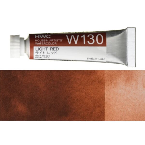 Holbein Artist Watercolour Light Red 5ml W130A