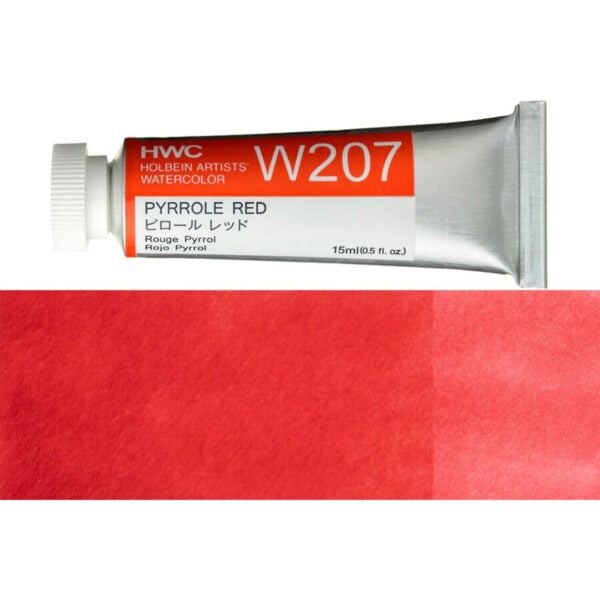 Holbein Artist Watercolour Pyrrole Red 15ml W207A