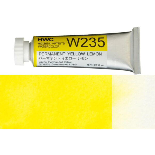 Holbein Artist Watercolour Permanent Yellow Lemon 15ml W235A