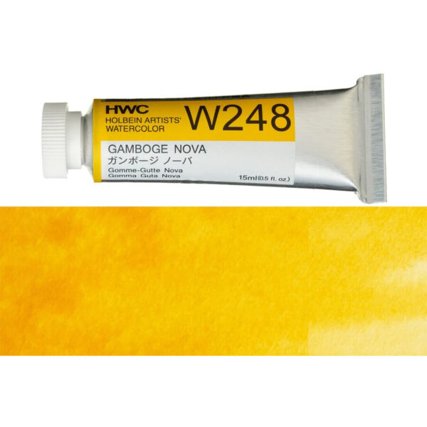 Holbein Artist Watercolour Gamboge Nova 15ml W248B