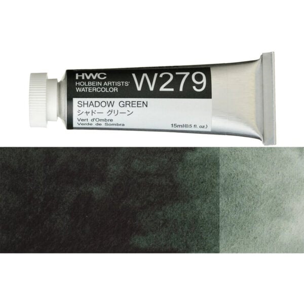 Holbein Artist Watercolour Shadow Green 15ml W279D