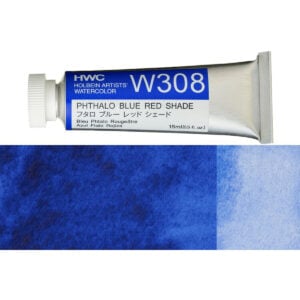 Holbein Artist Watercolour Phthalo Blue Red Shade 15ml W308A