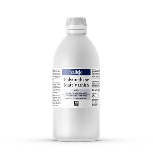 Vallejo Polyurethane Artist Varnish Matt 28651 500ml