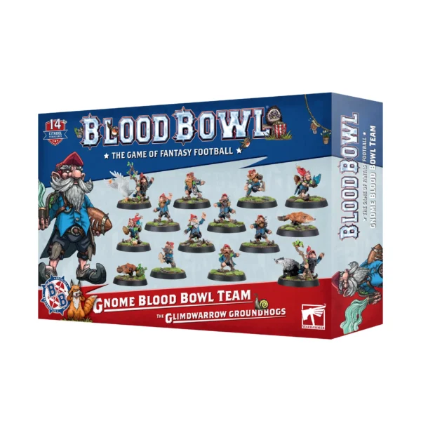 Blood Bowl Gnome Team The Glimdwarrow Groundhogs 202-41