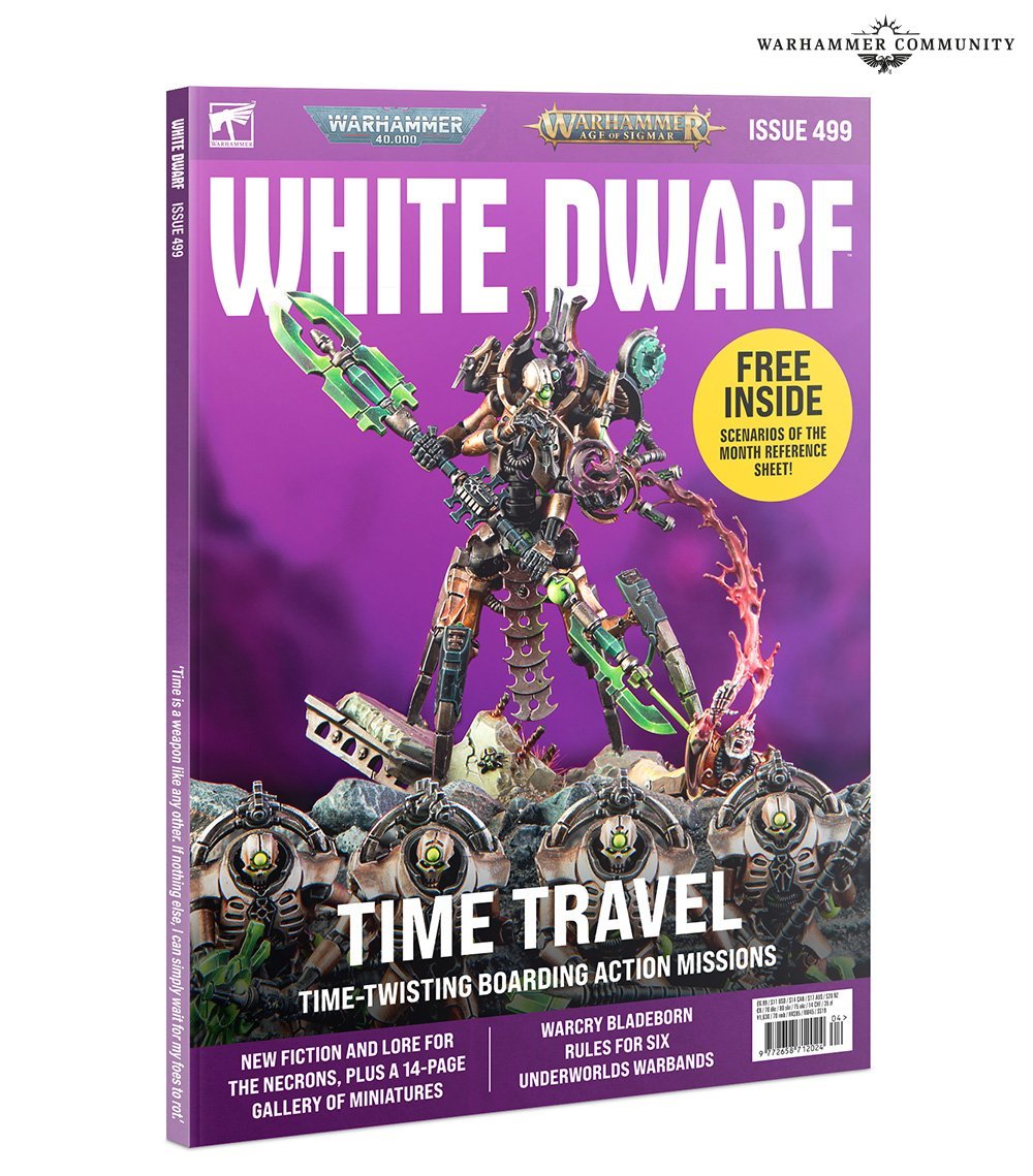 Games Workshop White Dwarf 499 April 2024 WD04-60 Pre-Order April 19 2024  Availability