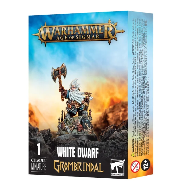 Warhammer Age of Sigmar Grombrindal The White Dwarf Issue 500 Model WD-22