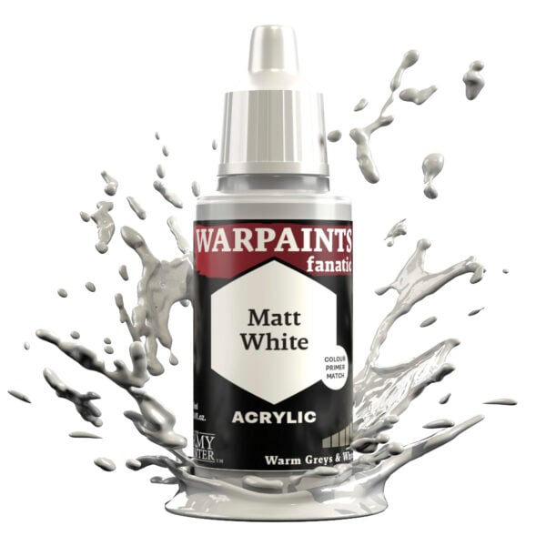 The Army Painter Warpaints Fanatic Matt White WP3012