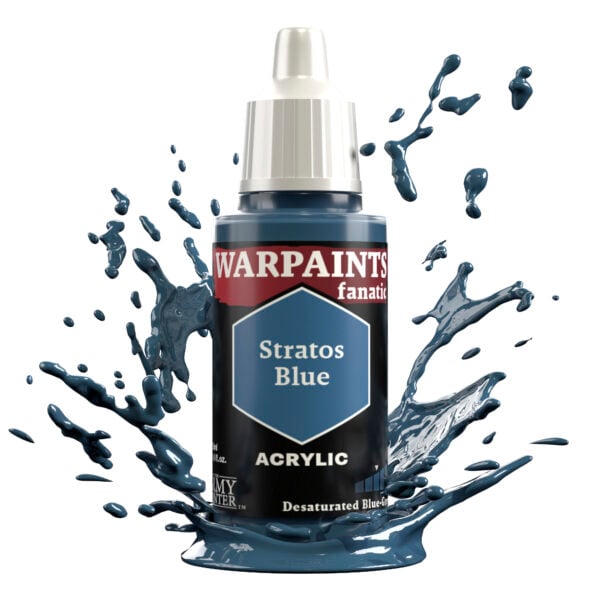 The Army Painter Warpaints Fanatic Stratos Blue WP3015