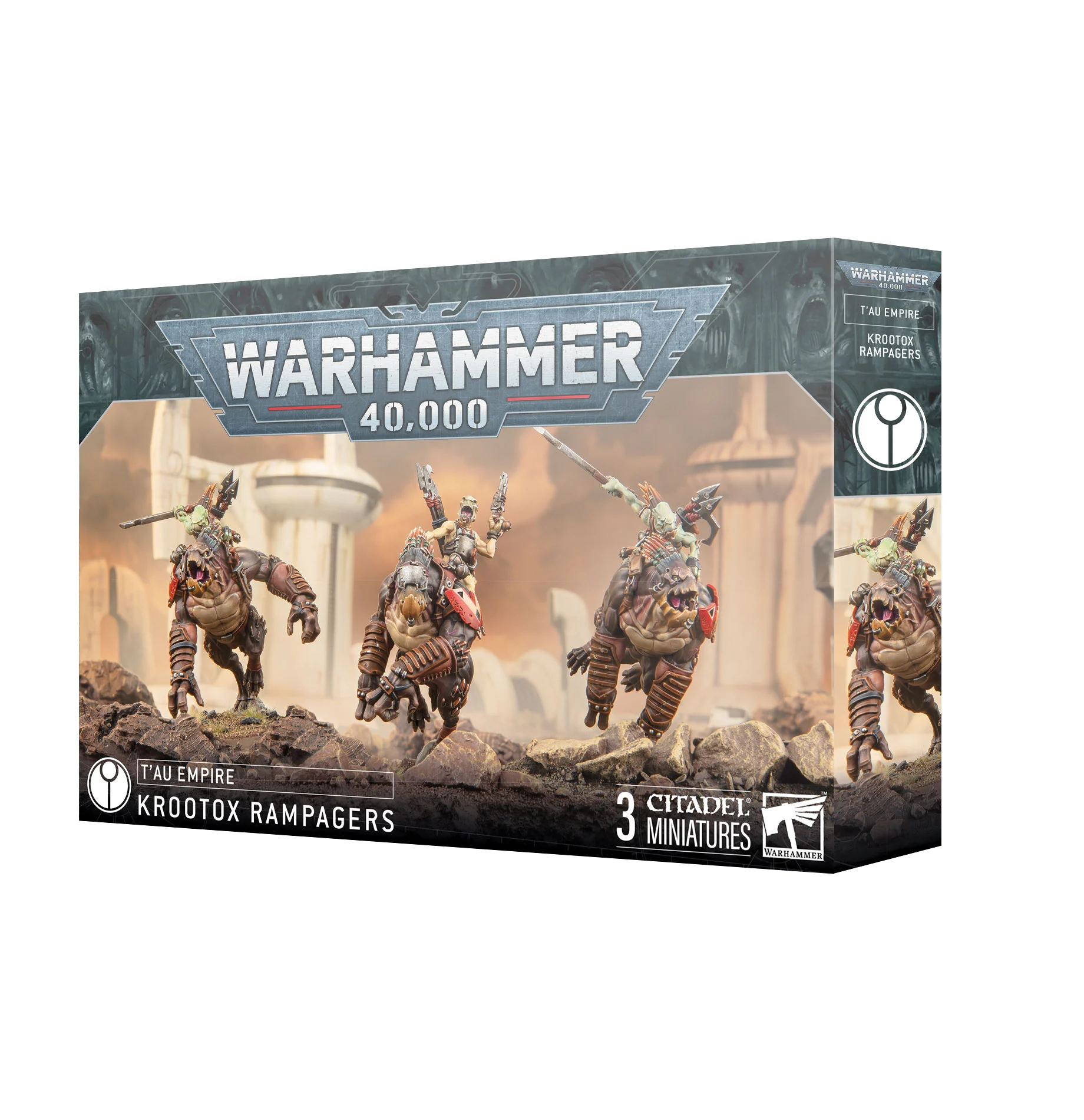 Warhammer 40000 T'au Empire Krootox Rampagers 56-49 Pre-Order May 11 2024  Release