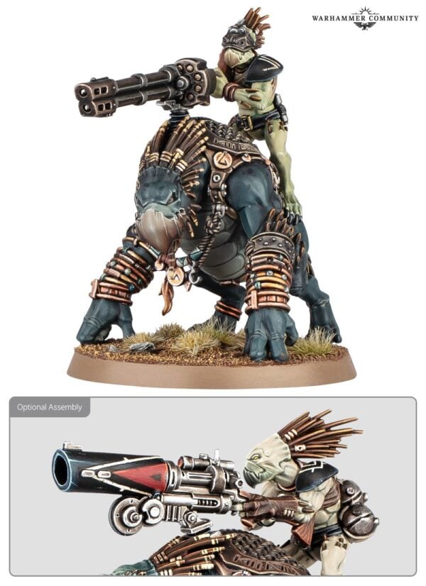 Warhammer 40000 T'au Empire Krootox Rider 56-54