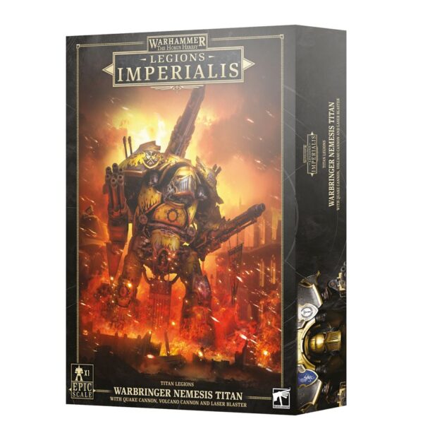 Warhammer The Horus Heresy Legions Imperialis Warbringer Nemesis Titan with Quake Cannon 03-25