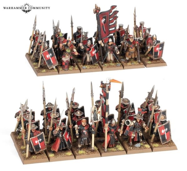 Warhammer The Old World Kingdom of Bretonnia Men At Arms 06-12