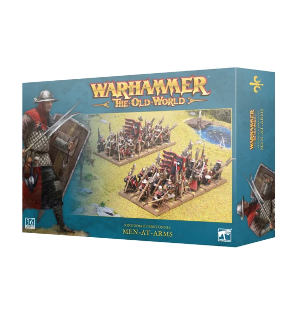 Warhammer The Old World Kingdom of Bretonnia Men At Arms 06-12