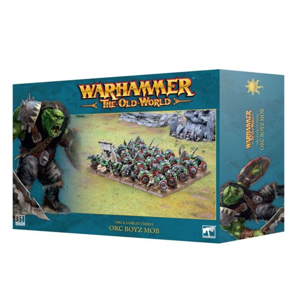 Warhammer The Old World Orc and Goblin Tribes Goblin Orc Boyz Mob 09-02