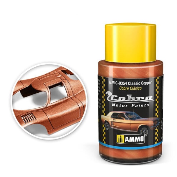 Ammo by Mig Cobra Motor Classic Copper Acrylic Paint AMIG0354