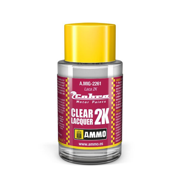Ammo by Mig Cobra Motor Clear Lacquer 2K AMIG2261