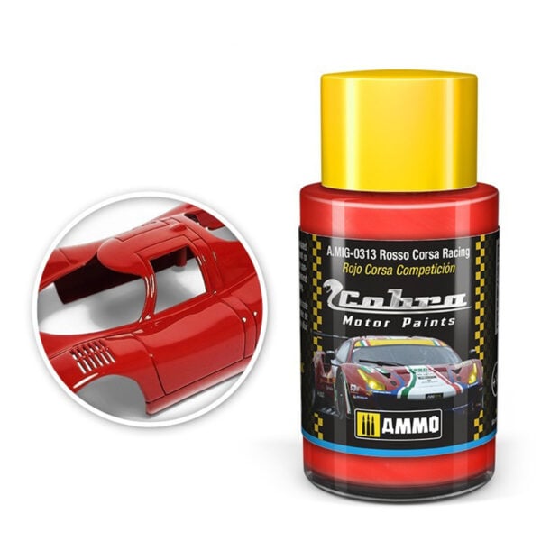 Ammo by Mig Cobra Motor Rosso Corsa Racing Acrylic Paint AMIG0313