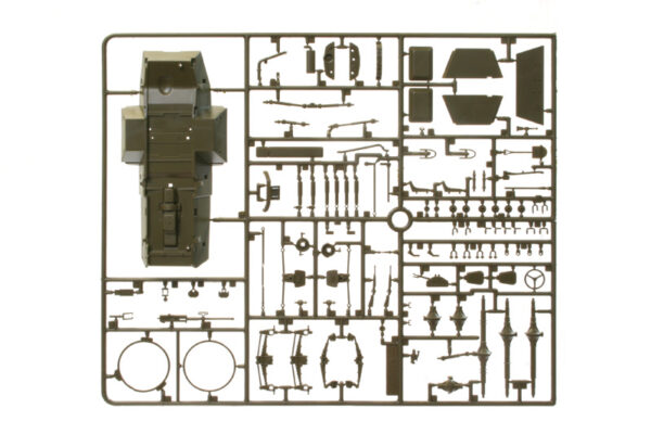 Italeri M8 Greyhound Armoured Car 1/35 Scale 6364