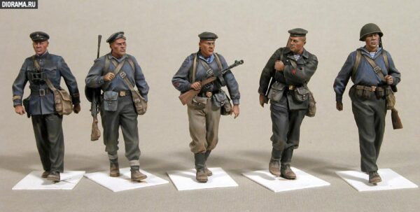 Miniart Soviet Naval Troops Special Edition 1/35 Scale 35094