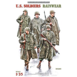 Miniart US Soldiers Rainwear 1/35 Scale 35245