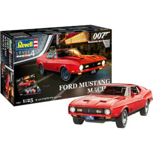 Revell Ford Mustang Mach 1 Jame Bond 007 Diamonds are Forever Gift Set 1/25 Scale 05664