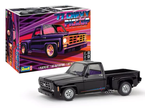 Revell 1977 Chevy Street Pickup 1/25 Scale RMX 85-4552 14552