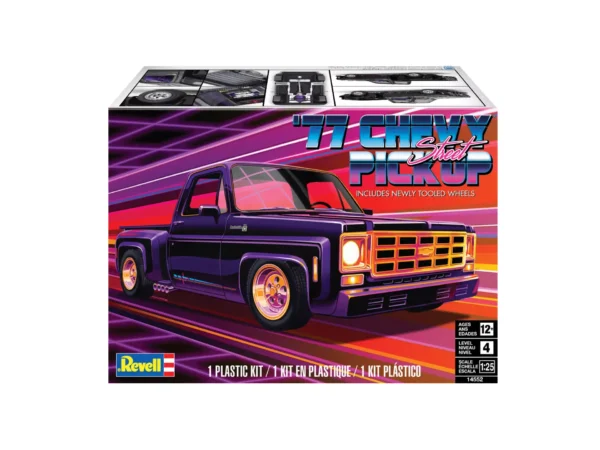 Revell 1977 Chevy Street Pickup 1/25 Scale RMX 85-4552 14552