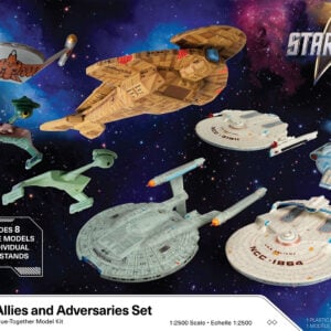 AMT Star Trek Adversaries and Allies Set 1/2500 Scale 1443