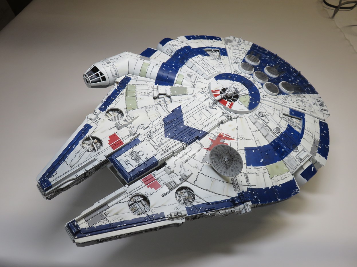 Fully Completed Millenium Falcon