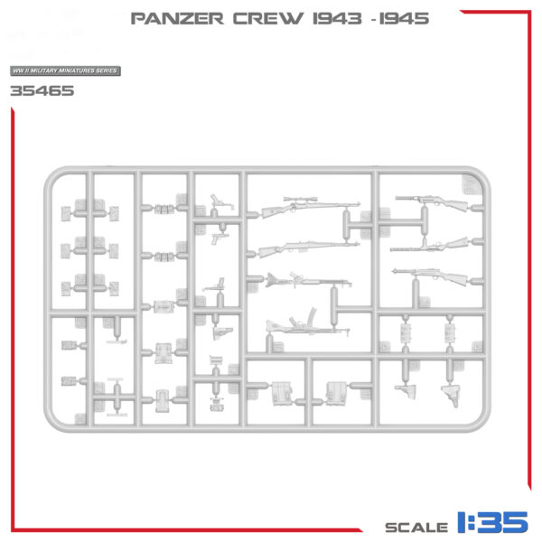 Miniart Panzer Crew 1943-1945 1/35 Scale 35465