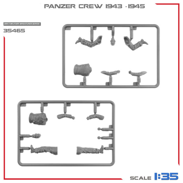 Miniart Panzer Crew 1943-1945 1/35 Scale 35465