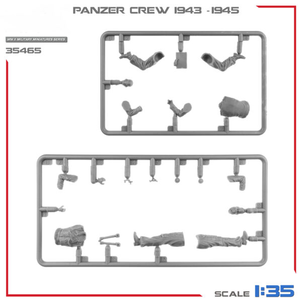 Miniart Panzer Crew 1943-1945 1/35 Scale 35465