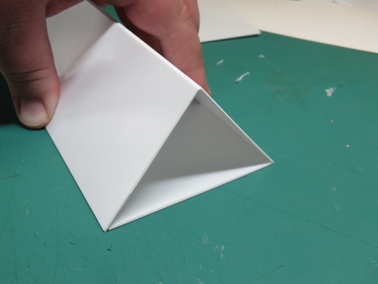 Making Triangle out of Styrene