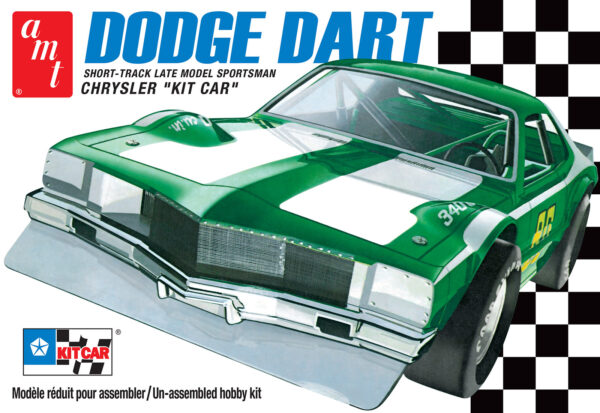 AMT Dart Short Track Late Model Sportsman Chrysler Kit Car 1/25 Scale 1450