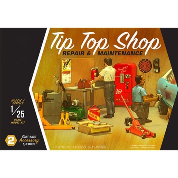 AMT Tip Top Shop Repair and Maintenance Garage Accessories 2 1/25 Scale PP016