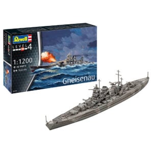 Revell Gneisenau German Battleship 1/1200 Scale 05181