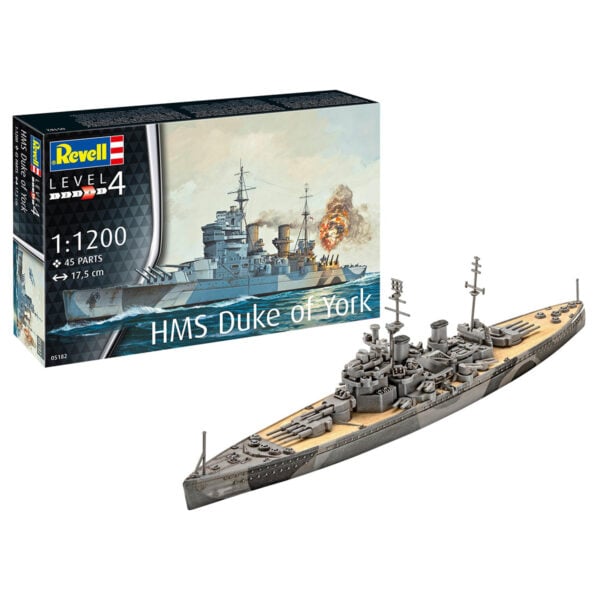 Revell HMS Duke of York Battleship 1/1200 Scale 05182