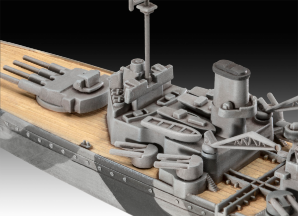 Revell HMS Duke of York Battleship 1/1200 Scale 05182