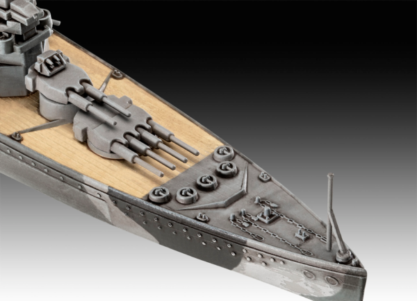 Revell HMS Duke of York Battleship 1/1200 Scale 05182