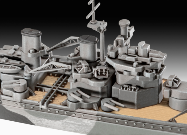 Revell HMS Duke of York Battleship 1/1200 Scale 05182